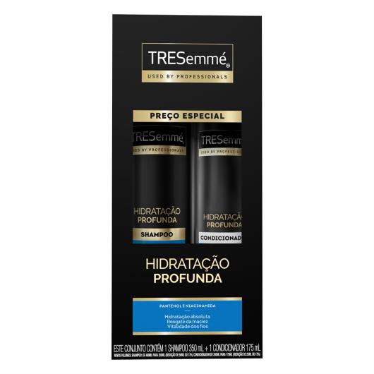 Kit Shampoo 350ml + Condicionador 175ml Tresemmé Hidratação Profunda - Imagem em destaque