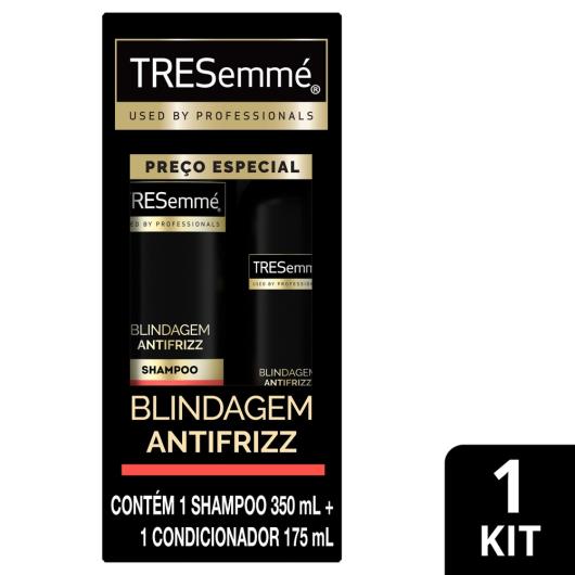 Kit Shampoo 350ml + Condicionador 175ml Tresemmé Blindagem Antifrizz - Imagem em destaque