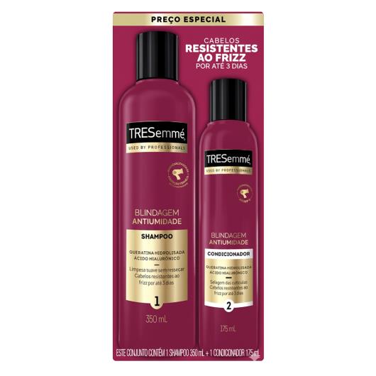 Shampoo + condicionador blindagem antifrizz Tresemmé preço especial Unidade - Imagem em destaque