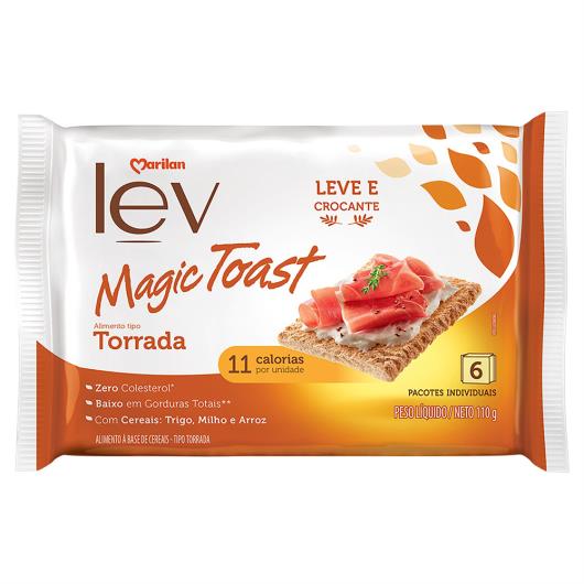 Torrada Marilan Lev Magic Toast Pacote 110g 6 Unidades - Imagem em destaque