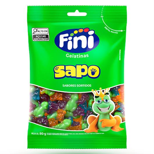 Bala Gelatina Fini Sapo 80g - Imagem em destaque
