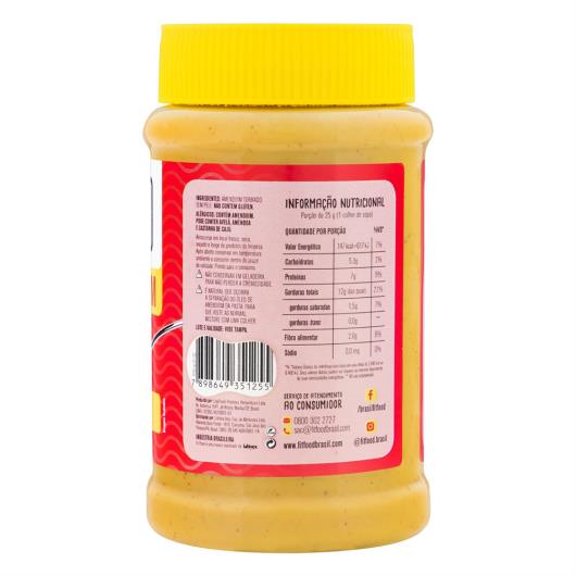 Pasta de Amendoim Cremosa Integral Fit Food Pote 450g - Sonda