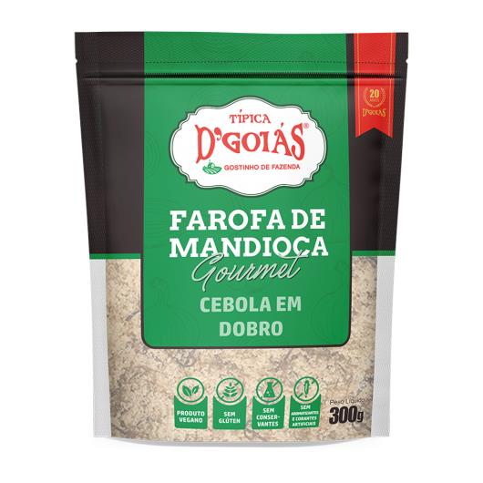 Farofa de Mandioca Gourmet D'Goiás Extra Cebola 300g - Imagem em destaque