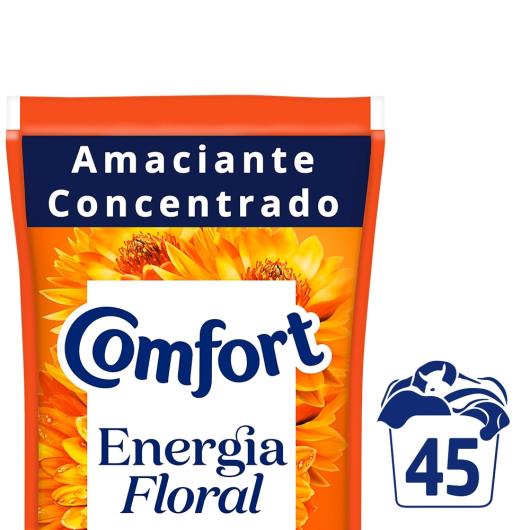 Amaciante Concentrado Energia Floral Comfort Sachê Refil 900ml - Imagem em destaque