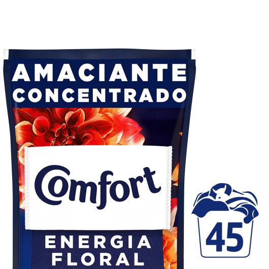 Amaciante Concentrado Comfort Energia Floral Refil 900ml - Imagem em destaque