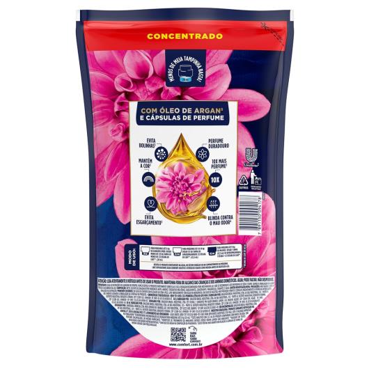 Amaciante Concentrado Comfort Brisa Elegante Refil 900ml - Imagem em destaque