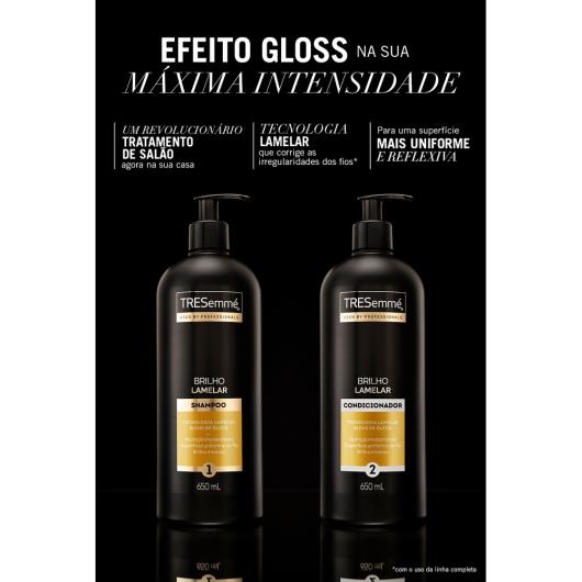 Shampoo Tresemmé Brilho Lamelar Frasco 650ml - Imagem em destaque