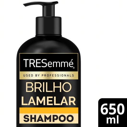 Shampoo Tresemmé Brilho Lamelar Frasco 650ml - Imagem em destaque