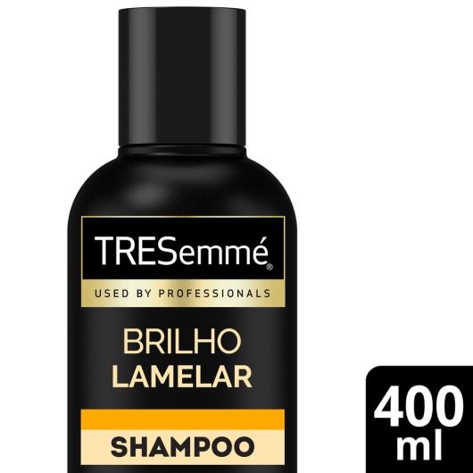 Shampoo Tresemmé Brilho Lamelar Frasco 400ml - Imagem em destaque