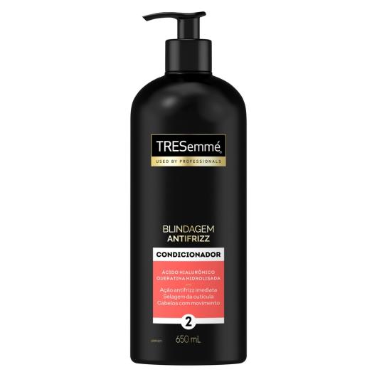 Condicionador Tresemmé Blindagem Antifrizz Frasco 650ml - Imagem em destaque