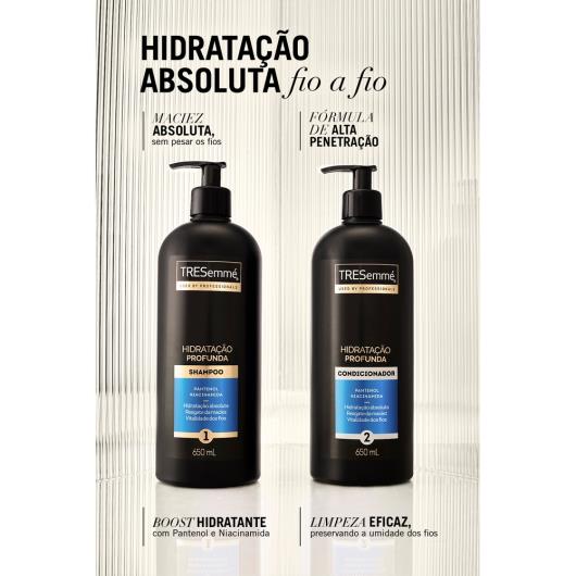 Condicionador hidratação profunda Tresemmé 650ml - Imagem em destaque