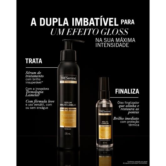 Óleo Finalizador Tresemmé Brilho Lamelar Frasco 60ml Spray - Imagem em destaque