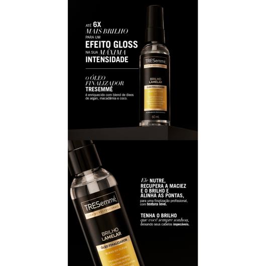 Óleo Finalizador Tresemmé Brilho Lamelar Frasco 60ml Spray - Imagem em destaque
