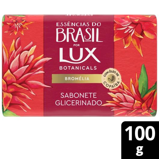 Sabonete Barra Glicerinado Bromélia Lux Botanicals Essências do Brasil Envoltório 100g - Imagem em destaque