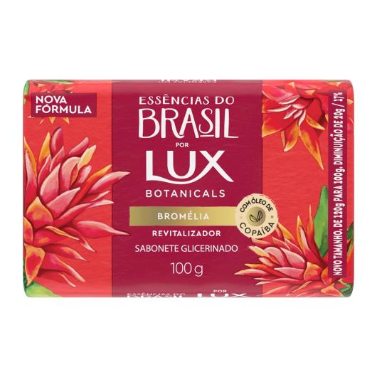 Sabonete Barra Glicerinado Bromélia Lux Botanicals Essências do Brasil Envoltório 100g - Imagem em destaque