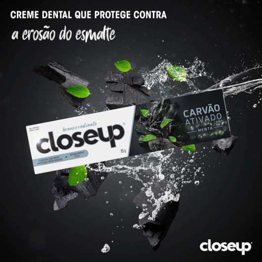 Gel Dental Carvão Ativado Menta Close Up 85g - Imagem em destaque