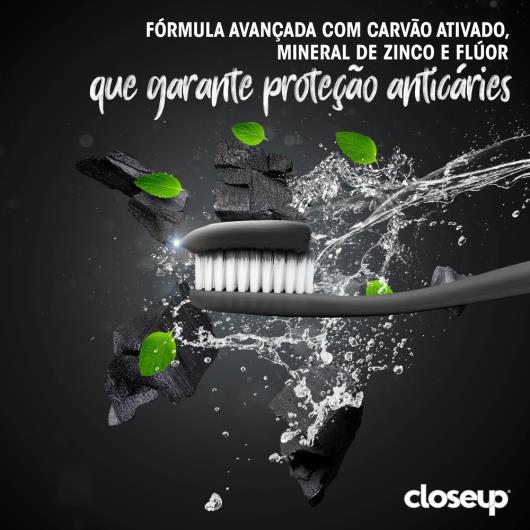 Gel Dental Carvão Ativado Menta Close Up 85g - Imagem em destaque