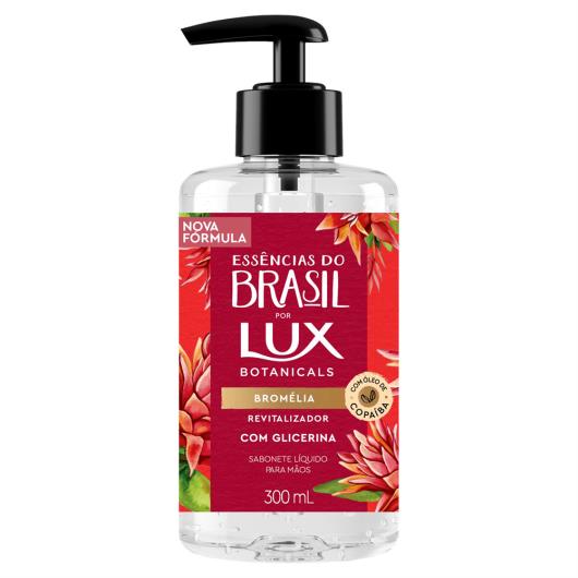 Sabonete Líquido para as Mãos de Glicerina Bromélia Lux Botanicals Essências do Brasil Frasco 300ml - Imagem em destaque