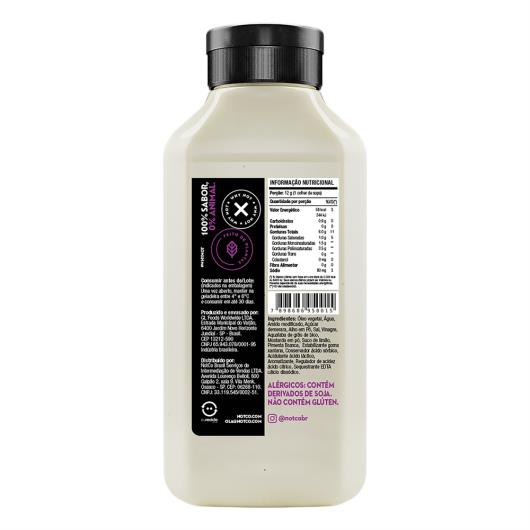 Molho Cremoso à Base de Vegetais Alho Not Mayo Squeeze 350g - Imagem em destaque