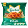 Anéis de Cebola Empanados Pré-Fritos Congelados Bem Brasil Pacote 400g