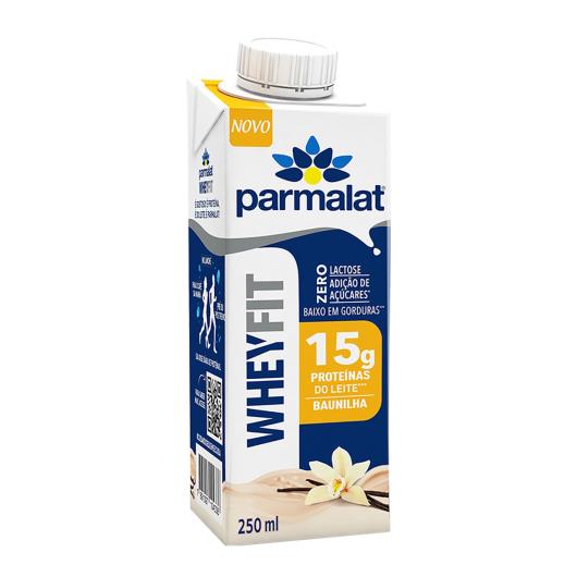 Bebida Láctea Wheyfit Baunilha 15g de Proteínas Zero Lactose Parmalat Caixa 250ml - Imagem em destaque