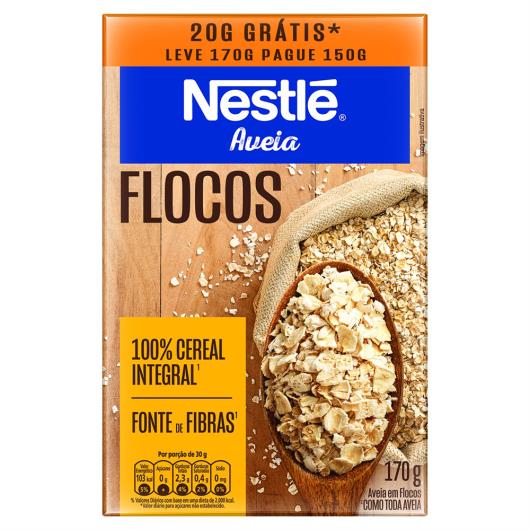 Aveia em Flocos Nestlé Caixa Leve 170g Pague 150g - Imagem em destaque