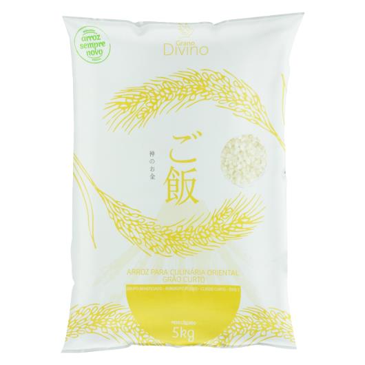Arroz Oriental Saishi Tipo 1 Curto Grano Divino Pacote 5kg - Imagem em destaque