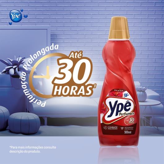 Limpador Perfumado de Uso Geral Ypê Premium Vermelho Amor De Verão 500Ml - Imagem em destaque