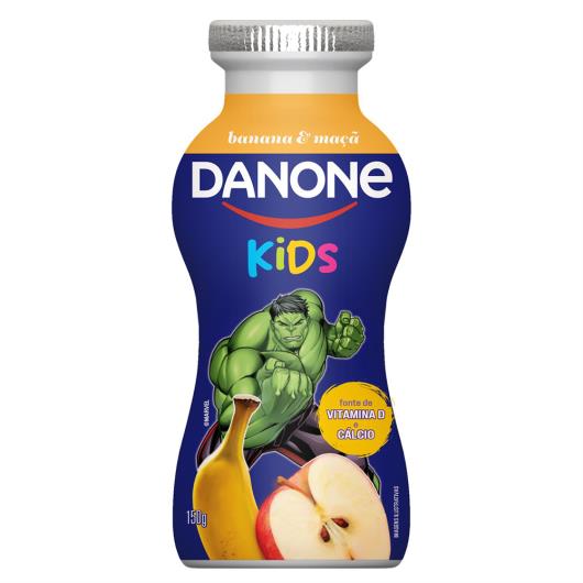Iogurte Banana & Maçã Danone Kids Frasco 150g - Imagem em destaque