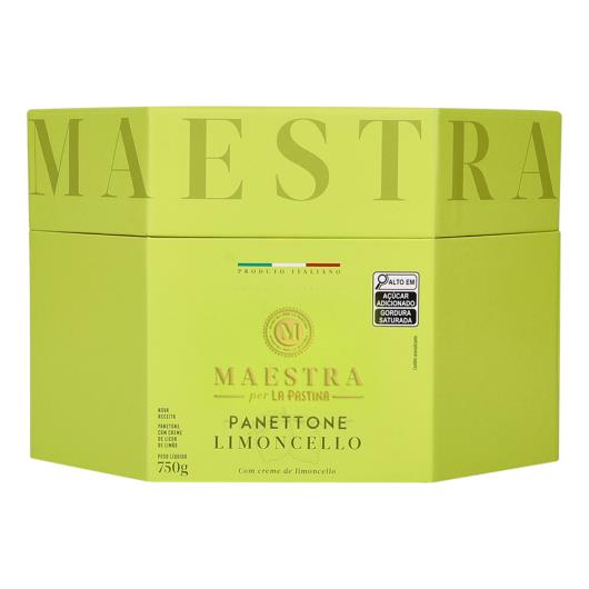 Panettone Limoncello La Pastina Maestra Caixa 750g - Imagem em destaque