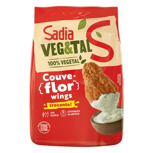 Couve-Flor Wings Sadia Veg&Tal Pacote 275g - Imagem em destaque