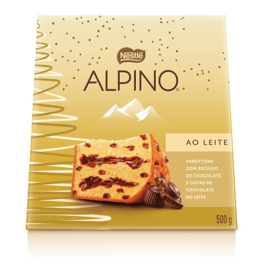 Panettone ALPINO Chocolate 500g - Imagem em destaque