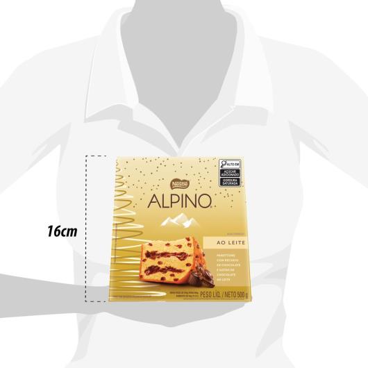 Panettone ALPINO Chocolate 500g - Imagem em destaque