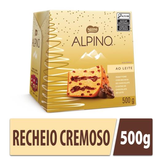 Panettone ALPINO Chocolate 500g - Imagem em destaque
