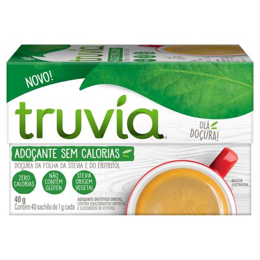 Adoçante Truvía Sachê 40g - Imagem em destaque