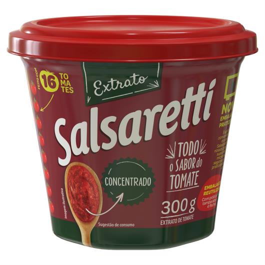 Extrato de Tomate Concentrado Salsaretti Pote 300g - Imagem em destaque