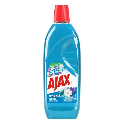 Limpador Perfumado Mar de Flores Ajax Festa das Flores Frasco 1l - Imagem em destaque