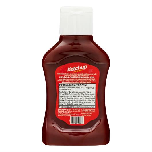 Ketchup Turma da Mônica Predilecta Squeeze 320g - Imagem em destaque