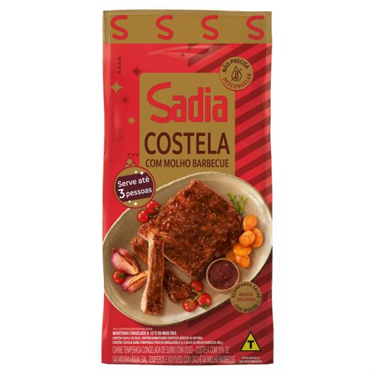 Costela Suína com Molho Barbecue Sadia 1,6kg - Imagem em destaque