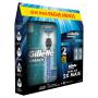Kit 1 Aparelho Recarregável + 3 Cargas para Barbear Gillette Mach3 Leve Mais Pague Menos