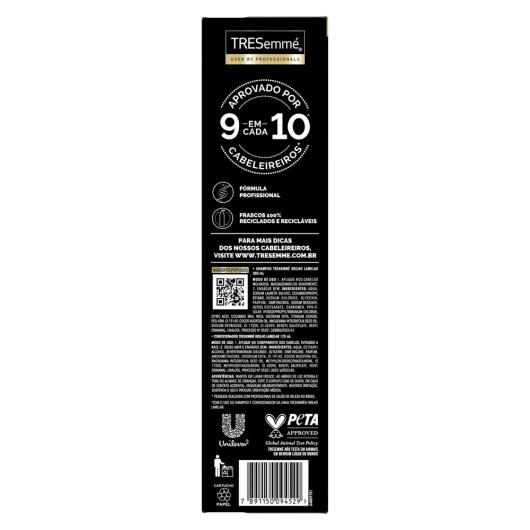 Kit Shampoo 350ml + Condicionador 175ml Tresemmé Brilho Lamelar - Imagem em destaque