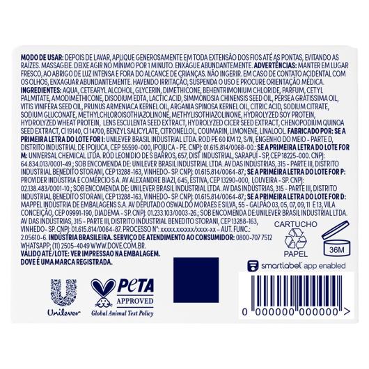 Máscara de Tratamento Hidratação Dove Pote 270g - Imagem em destaque