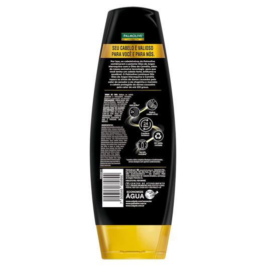 Condicionador Palmolive Luminous Oils Fortalece e Protege Frasco 350ml - Imagem em destaque