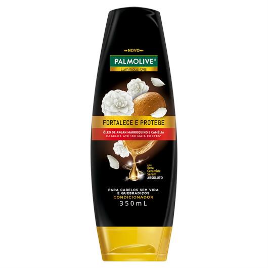 Condicionador Palmolive Luminous Oils Fortalece e Protege Frasco 350ml - Imagem em destaque