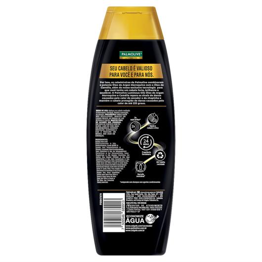Shampoo Palmolive Luminous Oils Fortalece e Protege Frasco 350ml - Imagem em destaque