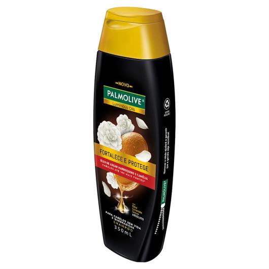 Shampoo Palmolive Luminous Oils Fortalece e Protege Frasco 350ml - Imagem em destaque
