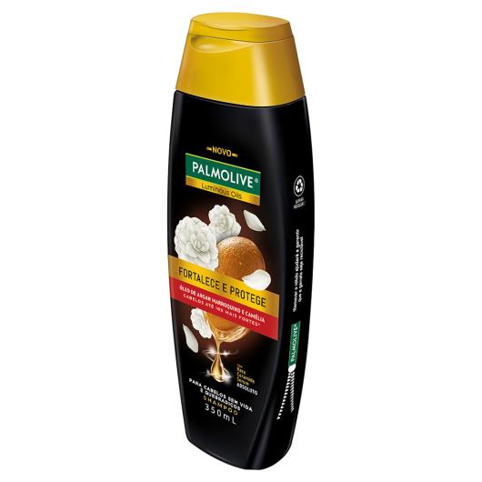 Shampoo Palmolive Luminous Oils Fortalece e Protege Frasco 350ml - Imagem em destaque