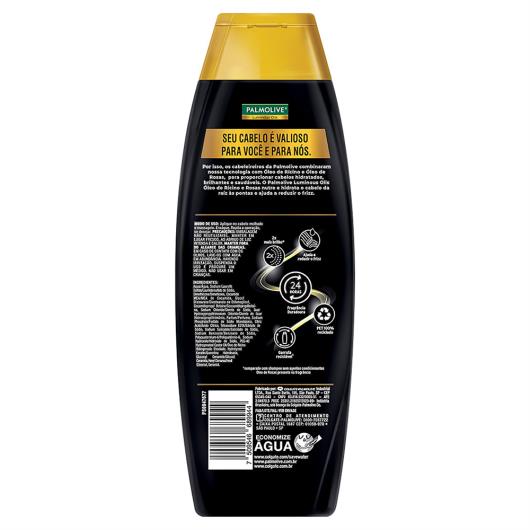 Shampoo Palmolive Luminous Oils Nutre e Hidrata Frasco 350ml - Imagem em destaque