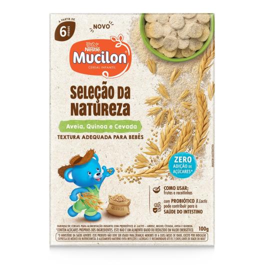 Cereal MUCILON Aveia, Quinoa e Cevada 100g - Imagem em destaque