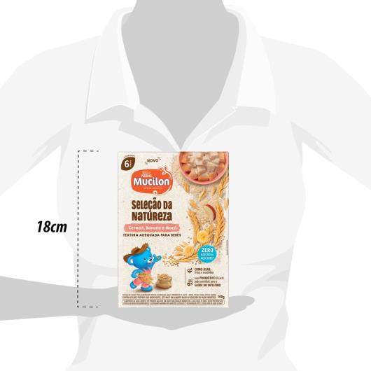 Cereal MUCILON Quinoa, Banana e Maçã 100g - Imagem em destaque